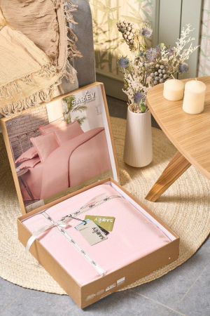   SAREV ARMURLU / DOBBY BED LINEN SET/ OLIVE V3, 100% , 