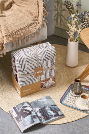   SAREV FLANNEL SANDRO V3/ Red, 100% , 