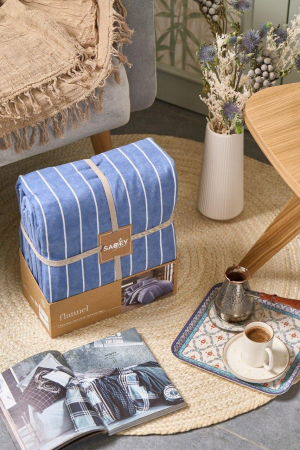   SAREV FLANNEL SANDRO V4/ Blu, 100% , 