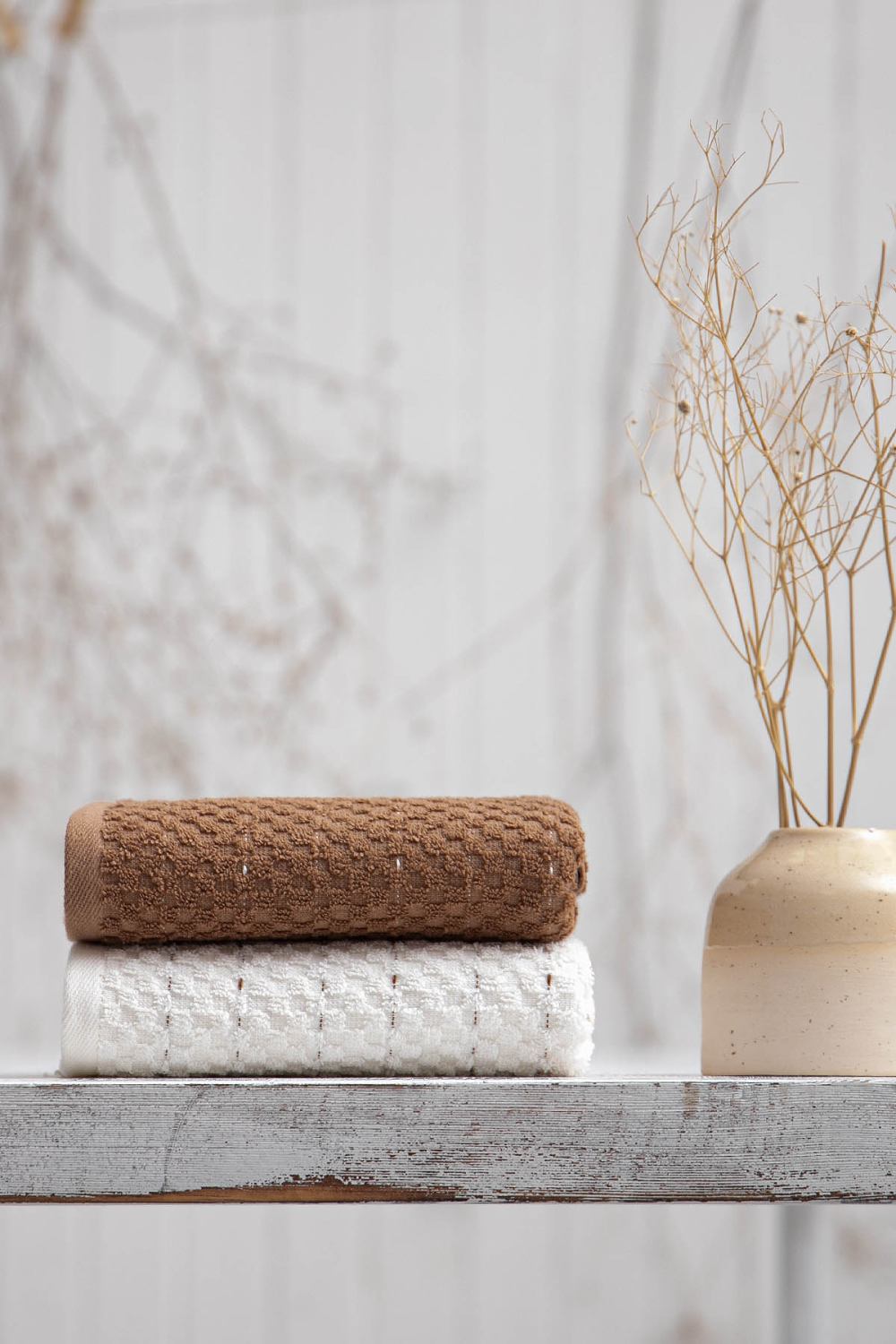       100 %   Creen Blach PARLA 50*70 , Krem-Kahve