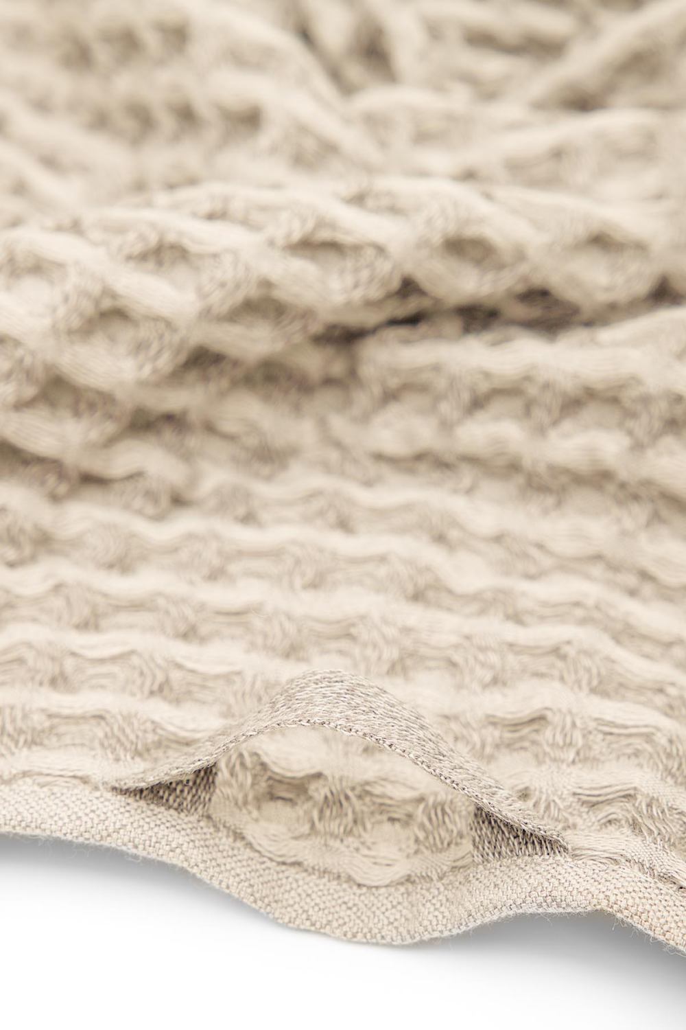       100 %   Ecocotton SEREN  30*50  - 4 ., Krem-Antrasit